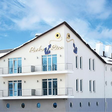 Hotel Porto Riva Zaporizhia Exterior foto