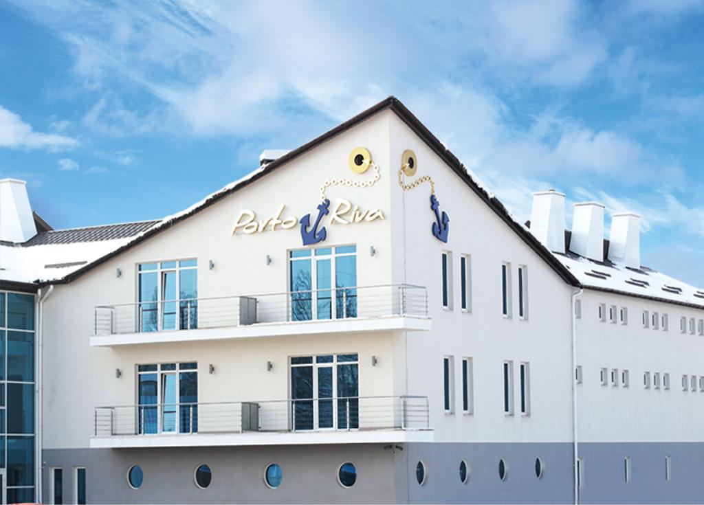 Hotel Porto Riva Zaporizhia Exterior foto
