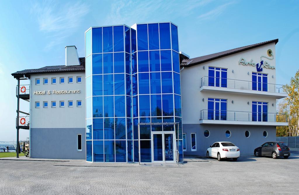 Hotel Porto Riva Zaporizhia Exterior foto
